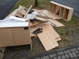 Material vom Sperrmuell